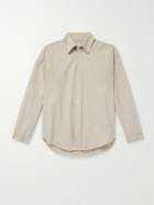 AGOLDE - Roy Striped Cotton Shirt - Neutrals