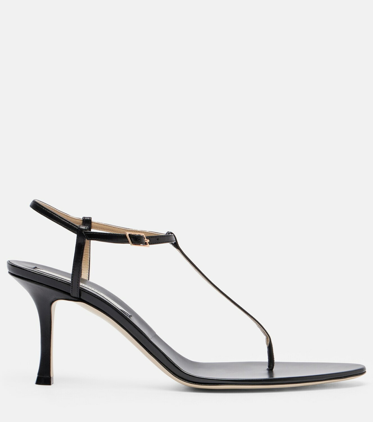 Christen Mono Strap 75 leather sandals