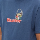 Butter Goods Men's Headphones Logo T-Shirt in Denim