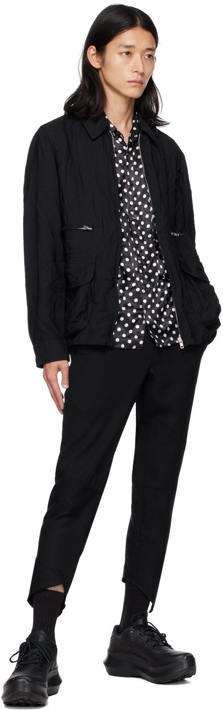 Black Comme des Garçons Black Zip Jacket