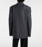 Gucci Pinstripe wool blazer