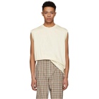 3.1 Phillip Lim Off-White Reconstructed Muscle T-Shirt