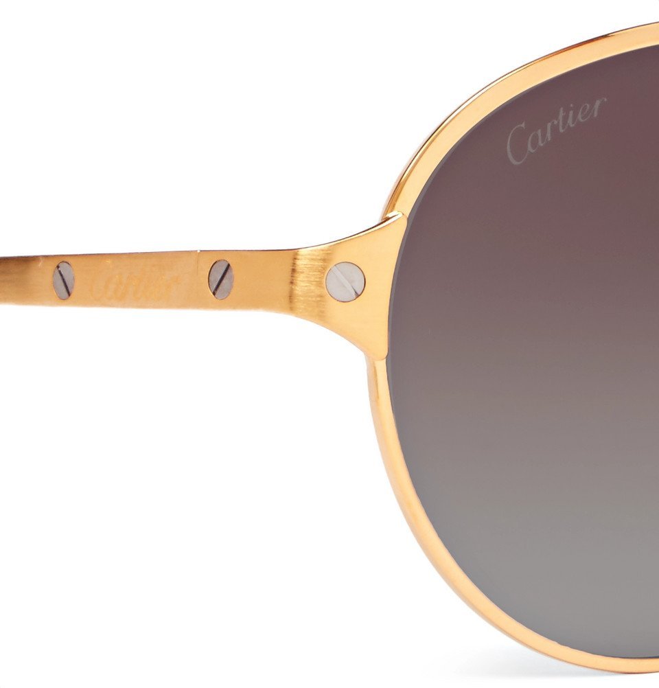 Buy CARTIER Sunglasses - Gold At 33% Off | Editorialist