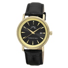 Porsamo Bleu Veritas 2 Quartz Black Dial Mens Watch 1362EVEL
