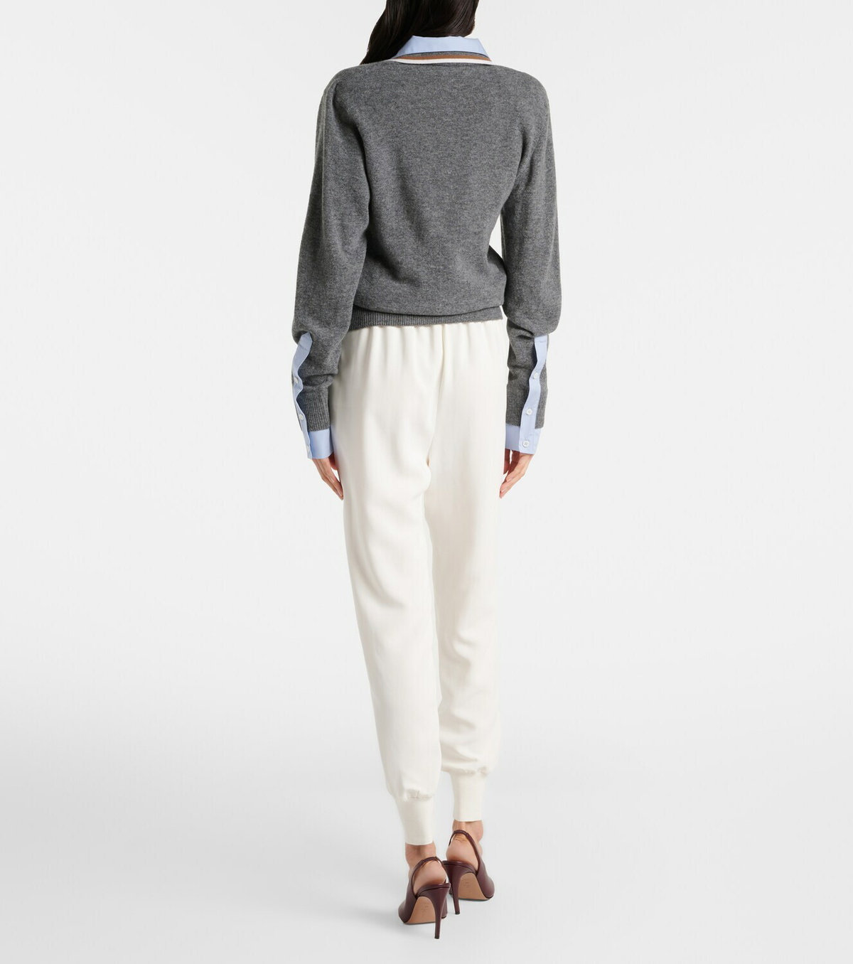 Stella McCartney Tapered jersey sweatpants
