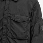 C.P. Company Men's Chrome-R Pocket Overshirt in Black