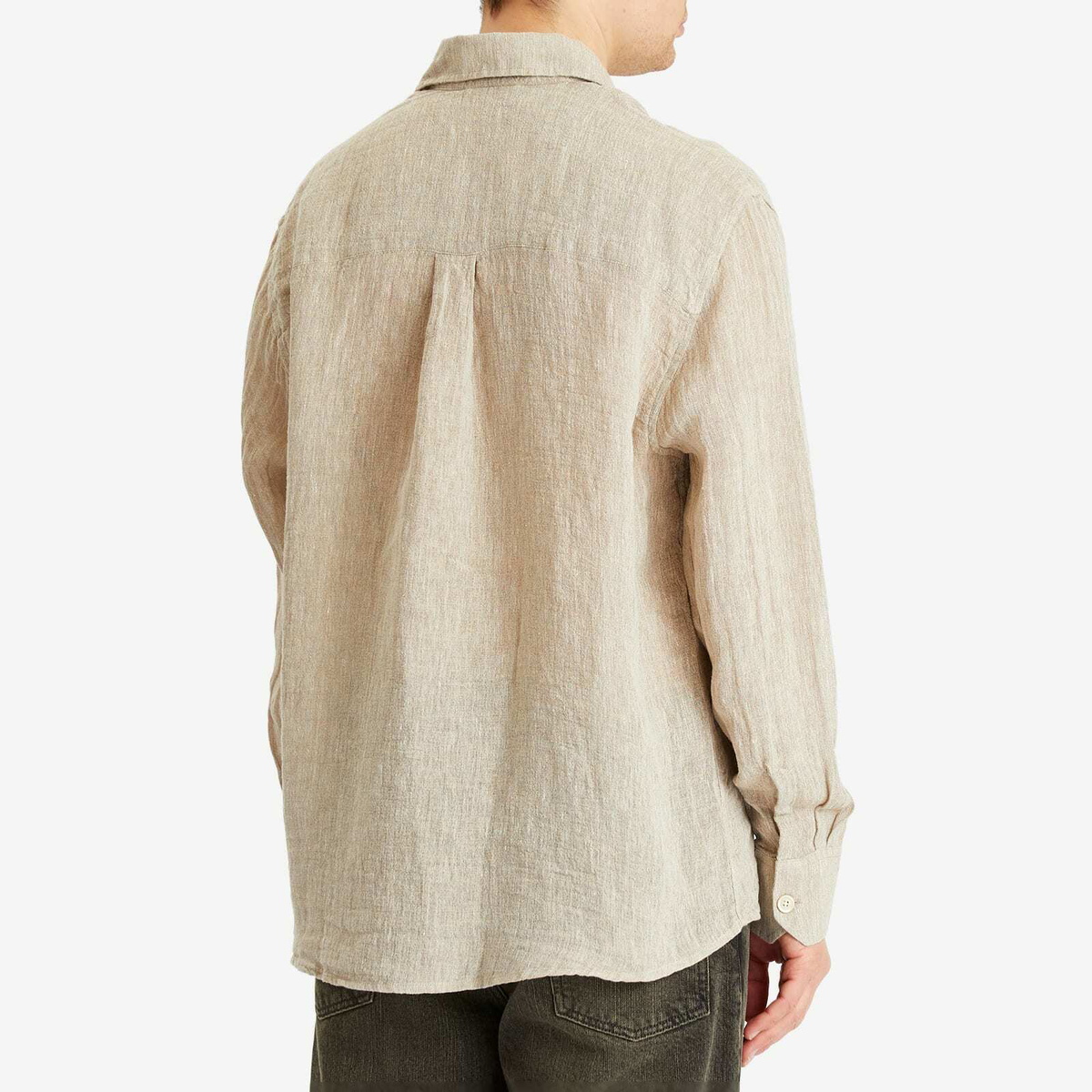 Our Legacy Men's Above Shirt in Pollen Dust Sparse Crepe
