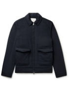 Altea - Corck Padded Cashmere Jacket - Blue