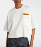 Bottega Veneta Intrecciato cotton jersey T-shirt