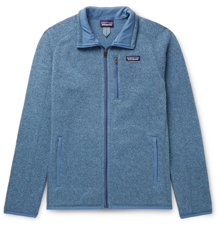 Photo: Patagonia - Better Sweater Fleece-Back Knitted Jacket - Blue