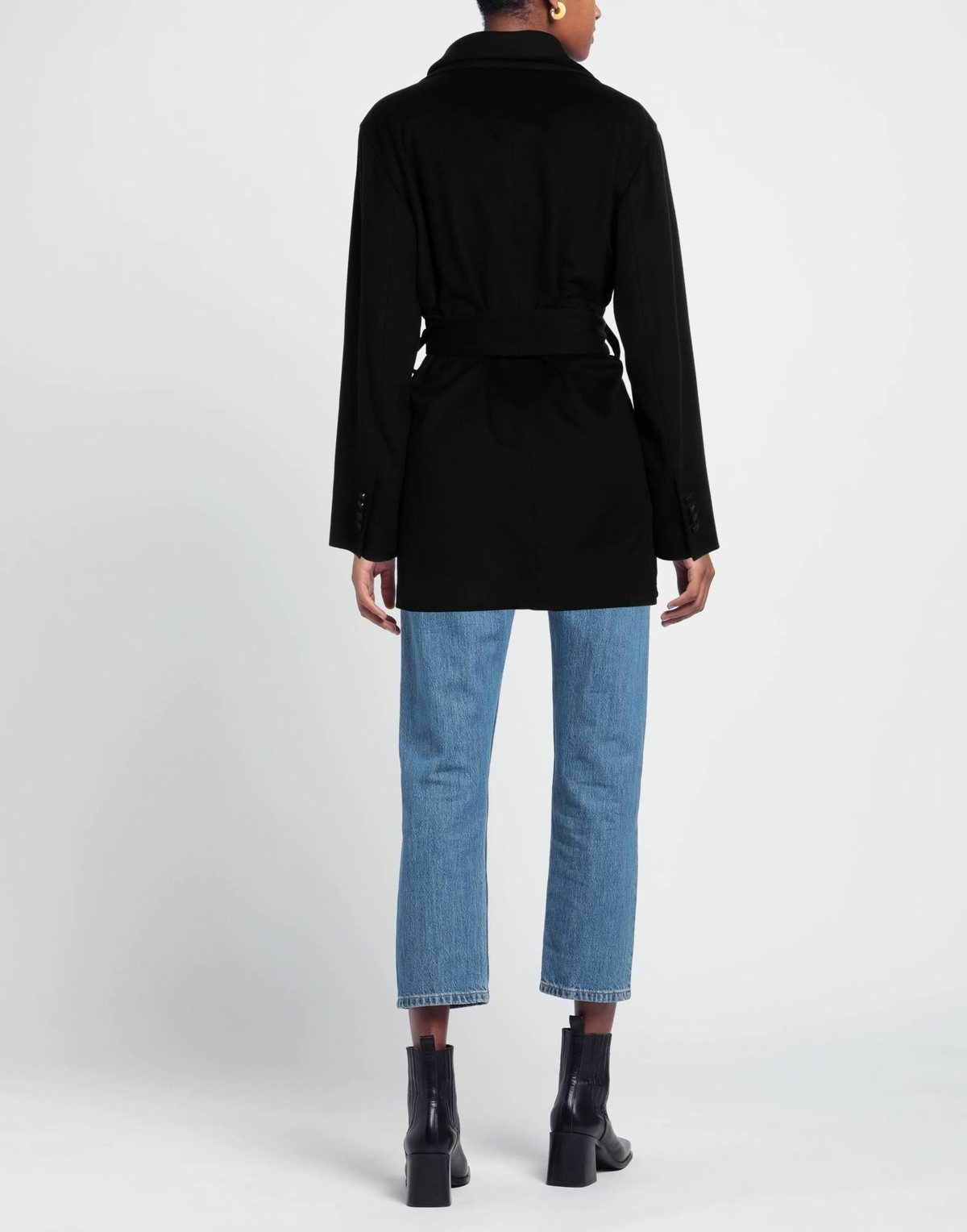 Dolce & gabbana Womens Coat in Black