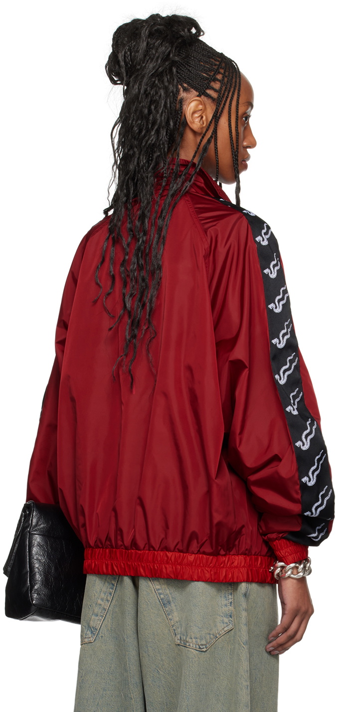 LU'U DAN Red L-D Windbreaker Jacket
