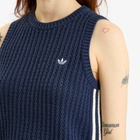 Adidas Women's Knitted Vest in Night Indigo