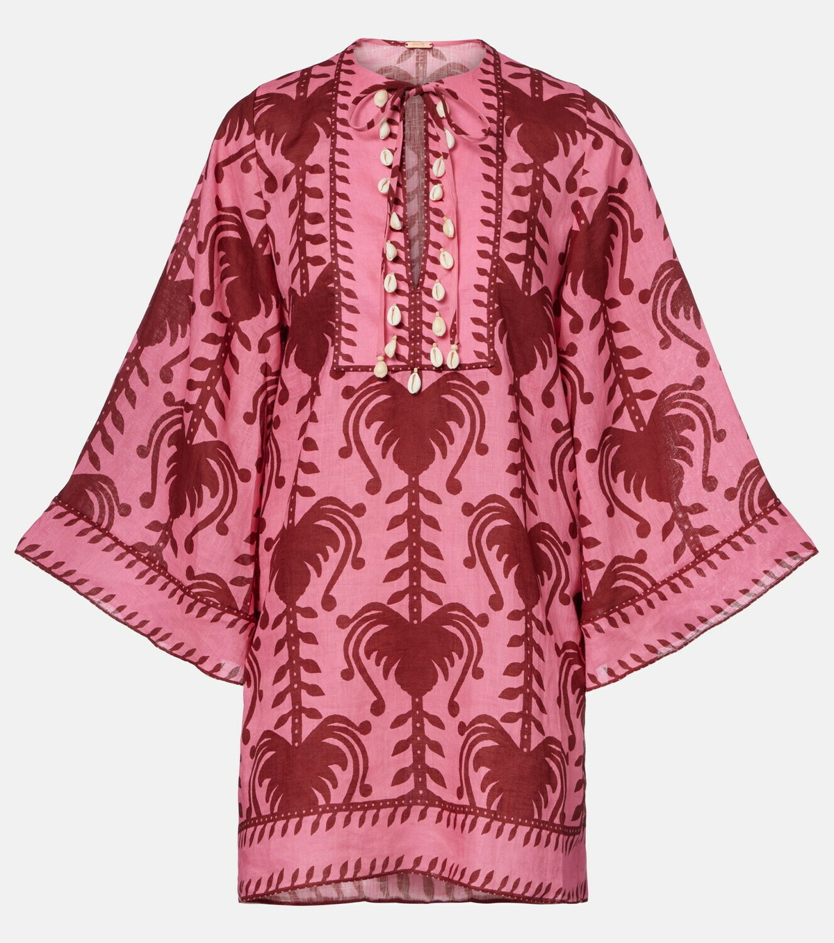 Johanna Ortiz Wild Savannah printed linen tunic