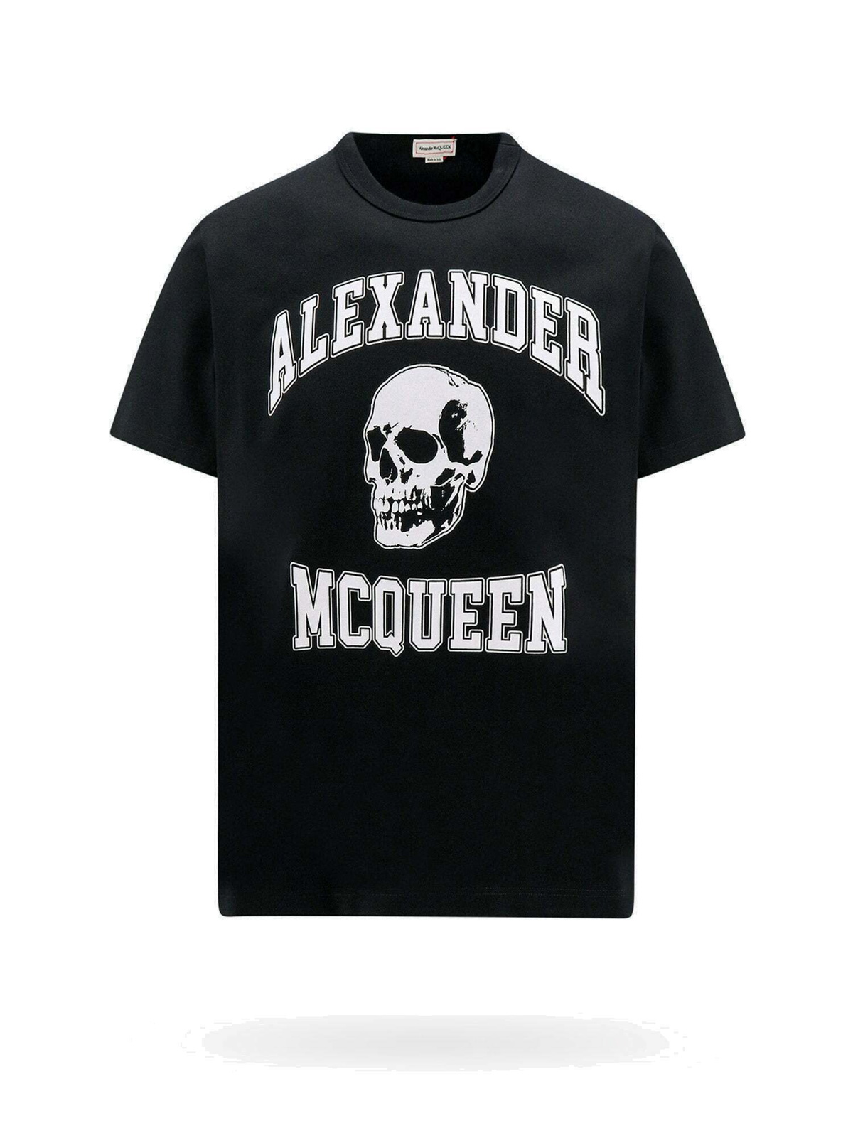 Alexander Mcqueen T Shirt Black Mens Alexander McQueen