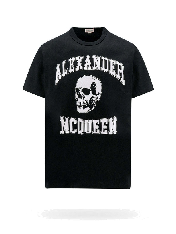 Photo: Alexander Mcqueen   T Shirt Black   Mens