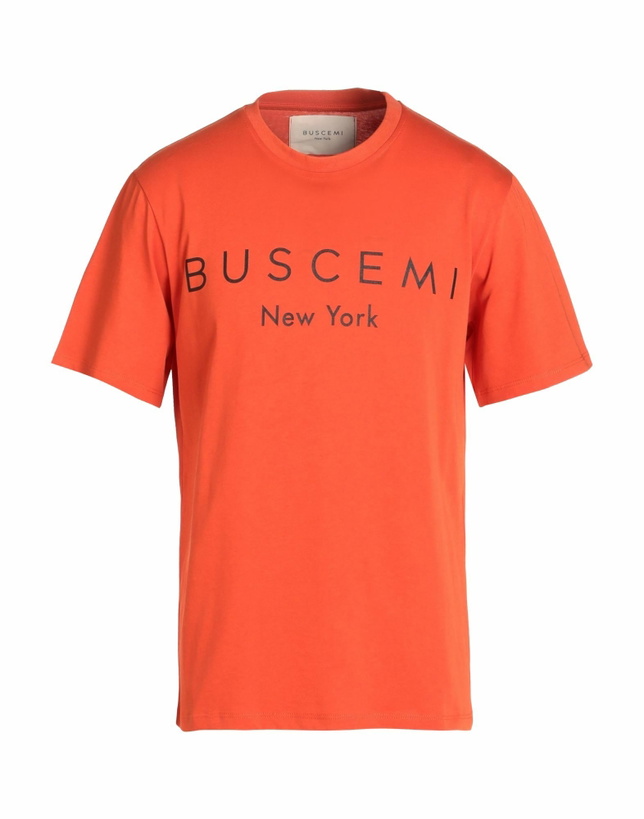 Photo: Buscemi Mens T-shirt in Tomato red