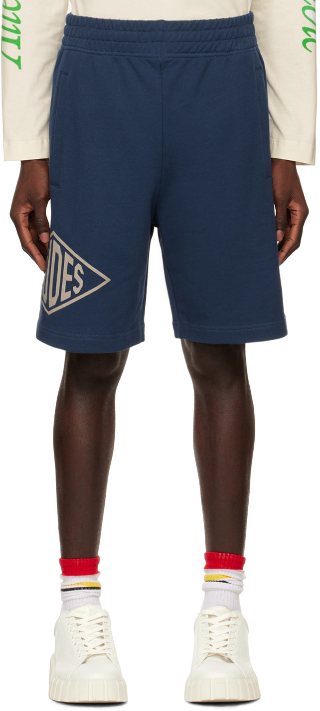 Études Blue Tempera Shorts