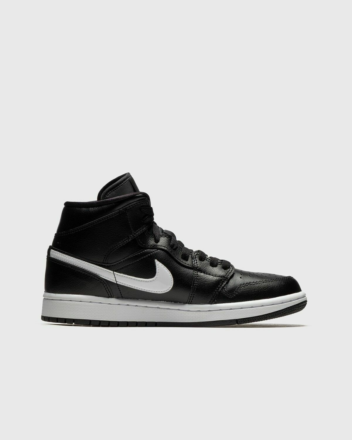 Jordan Air Jordan 1 Mid Black Womens High-& Midtop