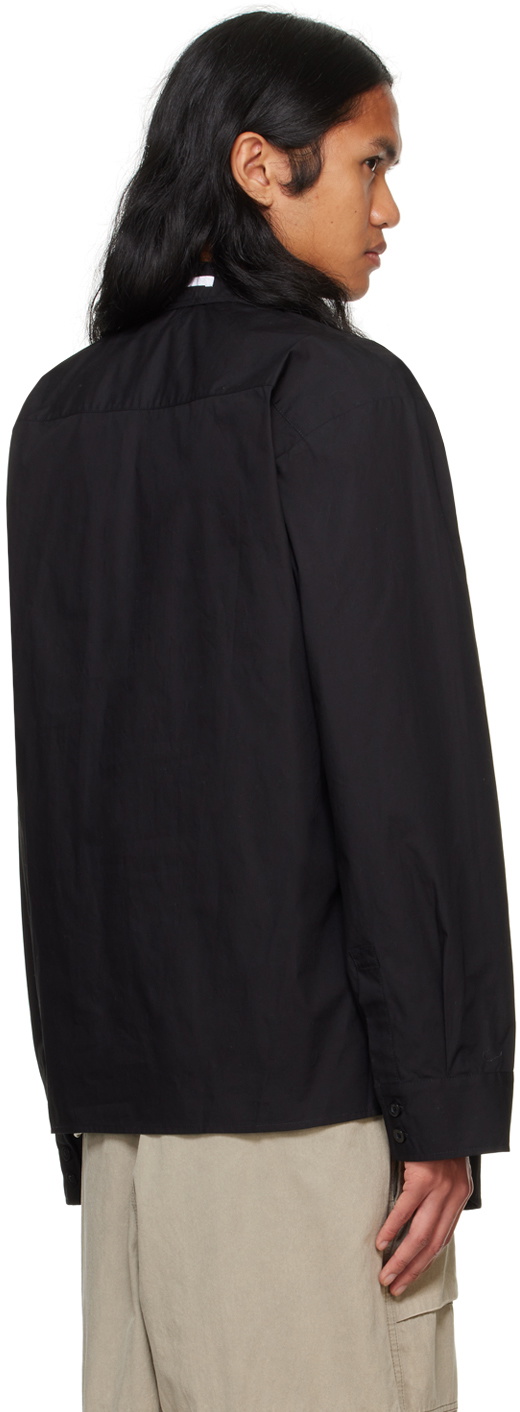 SPENCER BADU Black Layered Shirt