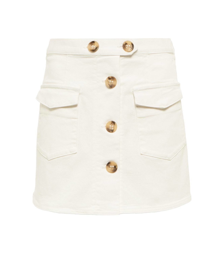 Photo: REDValentino Cotton twill miniskirt