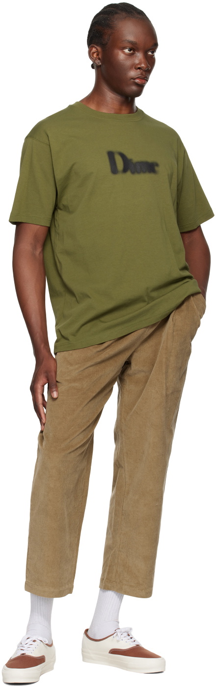 Dime Khaki Classic Blurry T-Shirt Dime