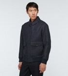 Loro Piana - Wool and cashmere-blend bomber jacket