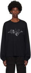 Givenchy Black Tarot Long Sleeve T-Shirt
