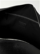 Smythson - Panama Cross-Grain Leather Weekend Bag