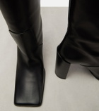 Alaïa 90 leather over-the-knee boots