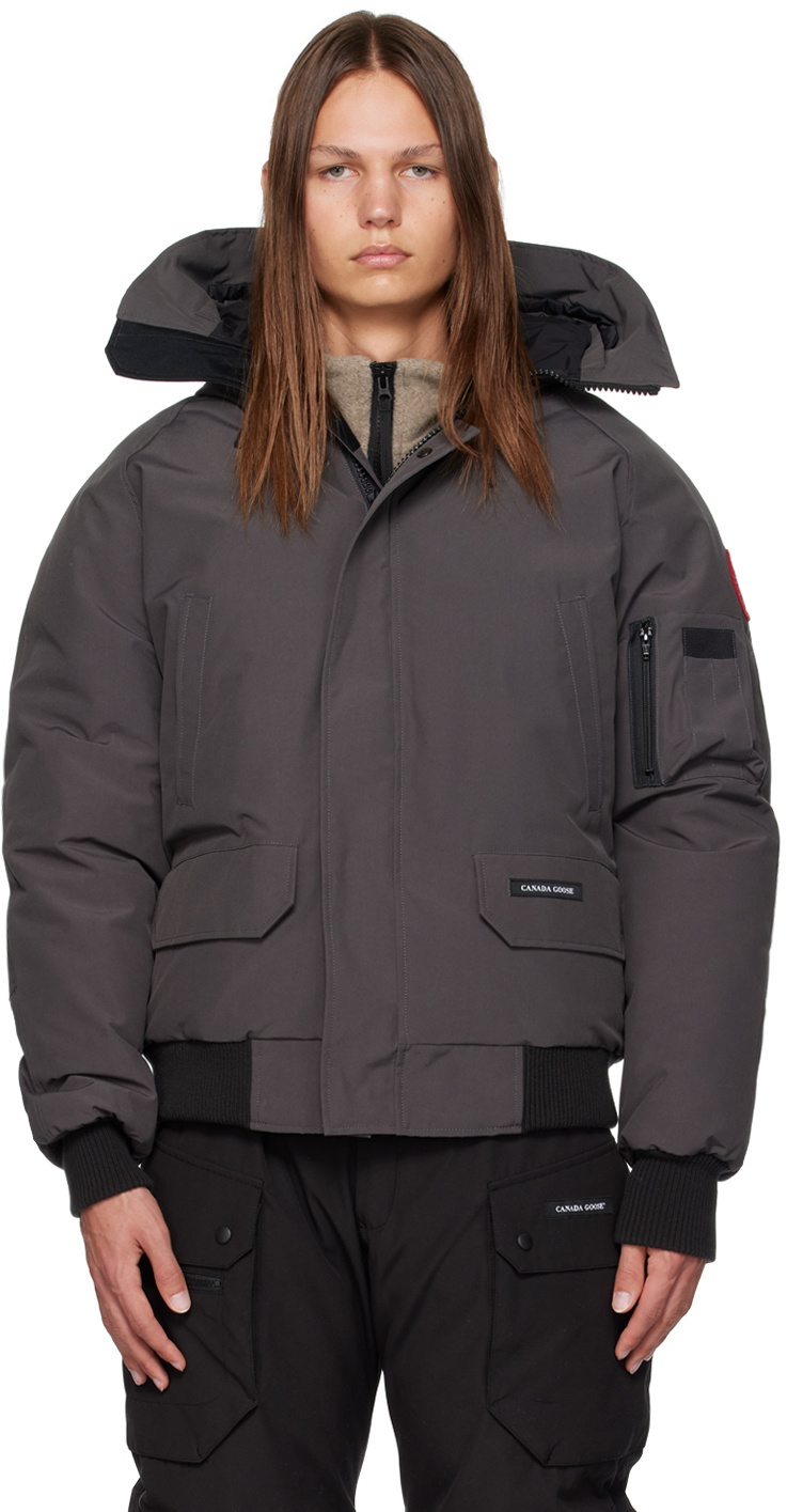 Canada Goose Gray Chilliwack Down Jacket Canada Goose