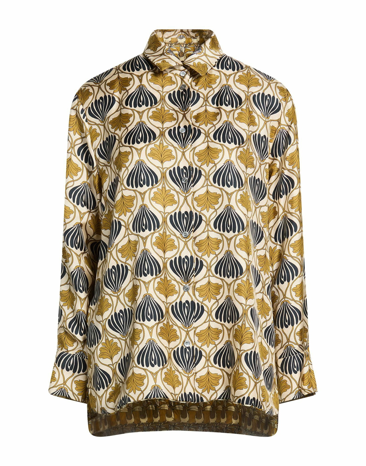 's Max Mara Womens Shirt in Mustard