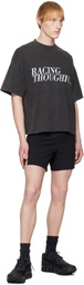 OVER OVER Gray 'Racing Thoughts' T-shirt