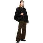 LEMAIRE Black Boxy Denim Jacket