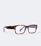 Tom Ford T rectangular glasses