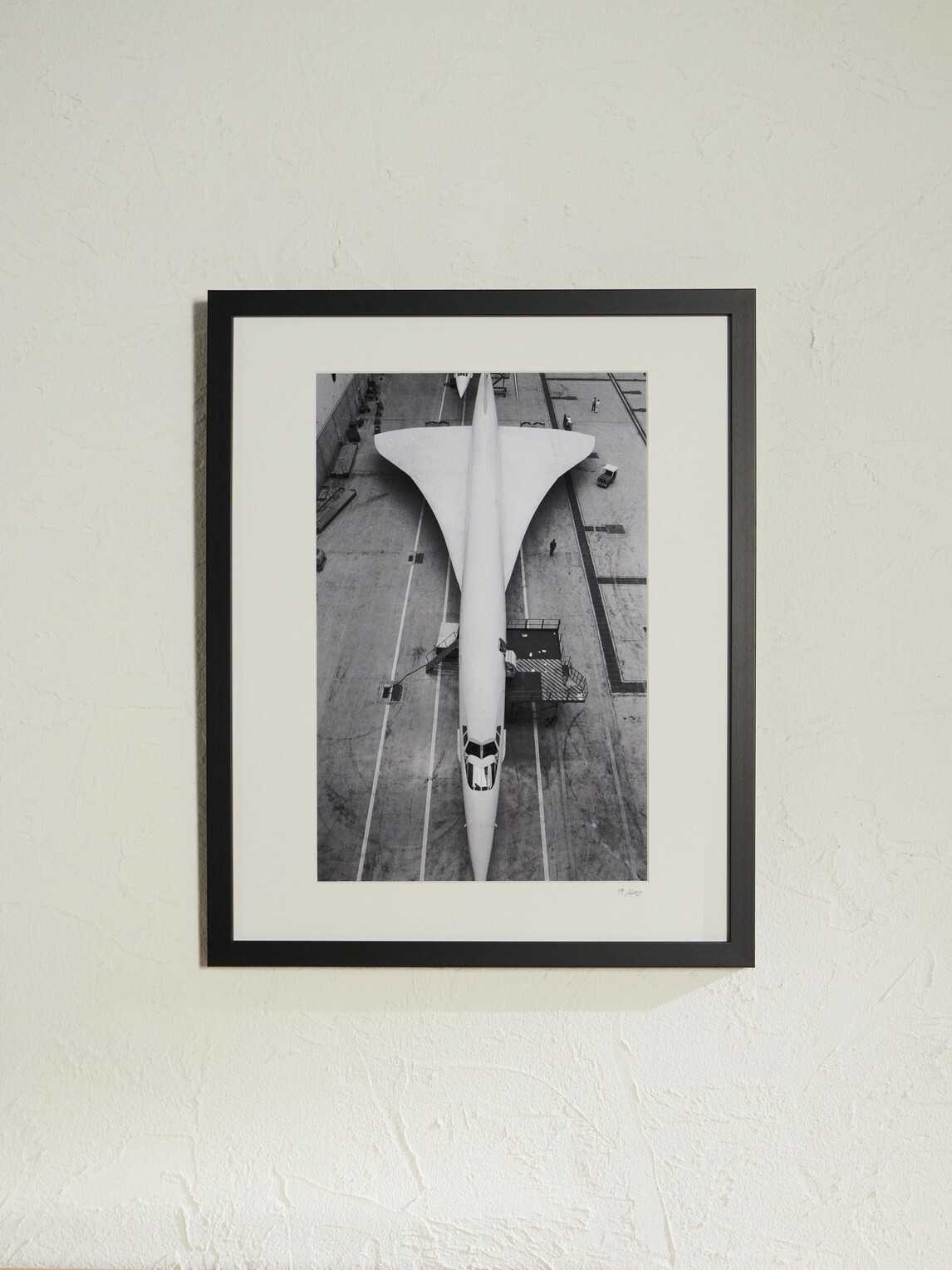 Sonic Editions - Framed 1977 Corcorde '77 Print, 40" x 50"