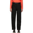 Lemaire Black Summer Chino Trousers