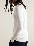 Orlebar Brown - Lockhart Slim-Fit Cotton and Modal-Blend Henley T-Shirt - White