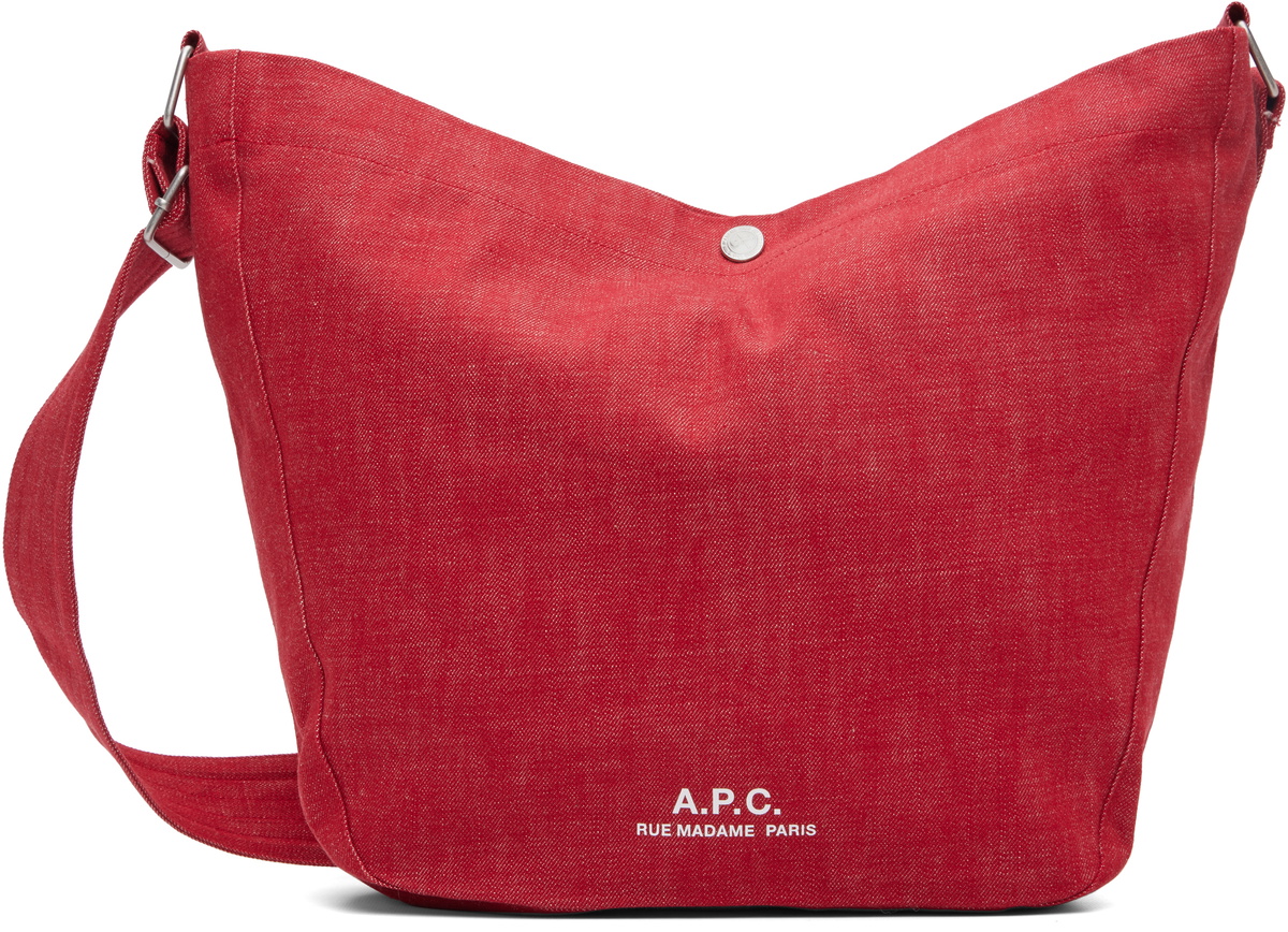 A.P.C. Red Journal Satchel