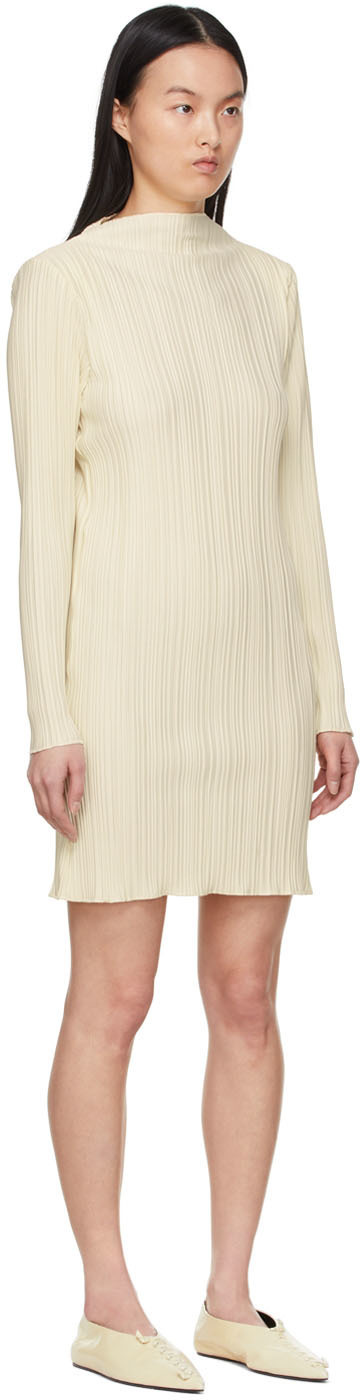 ANINE BING Off-White Kira Mini Dress ANINE BING