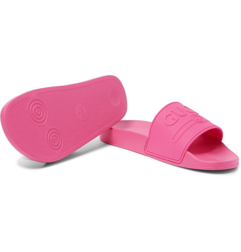 Pink slides for store men