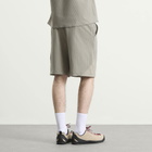 Purple Mountain Observatory Men's Waffle Shorts in Concrete