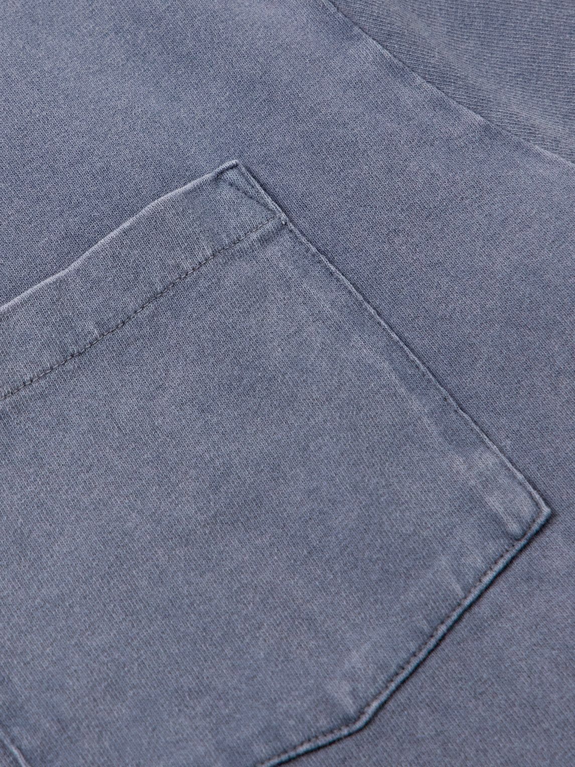 Corridor - Garment-Dyed Cotton-Jersey T-Shirt - Blue