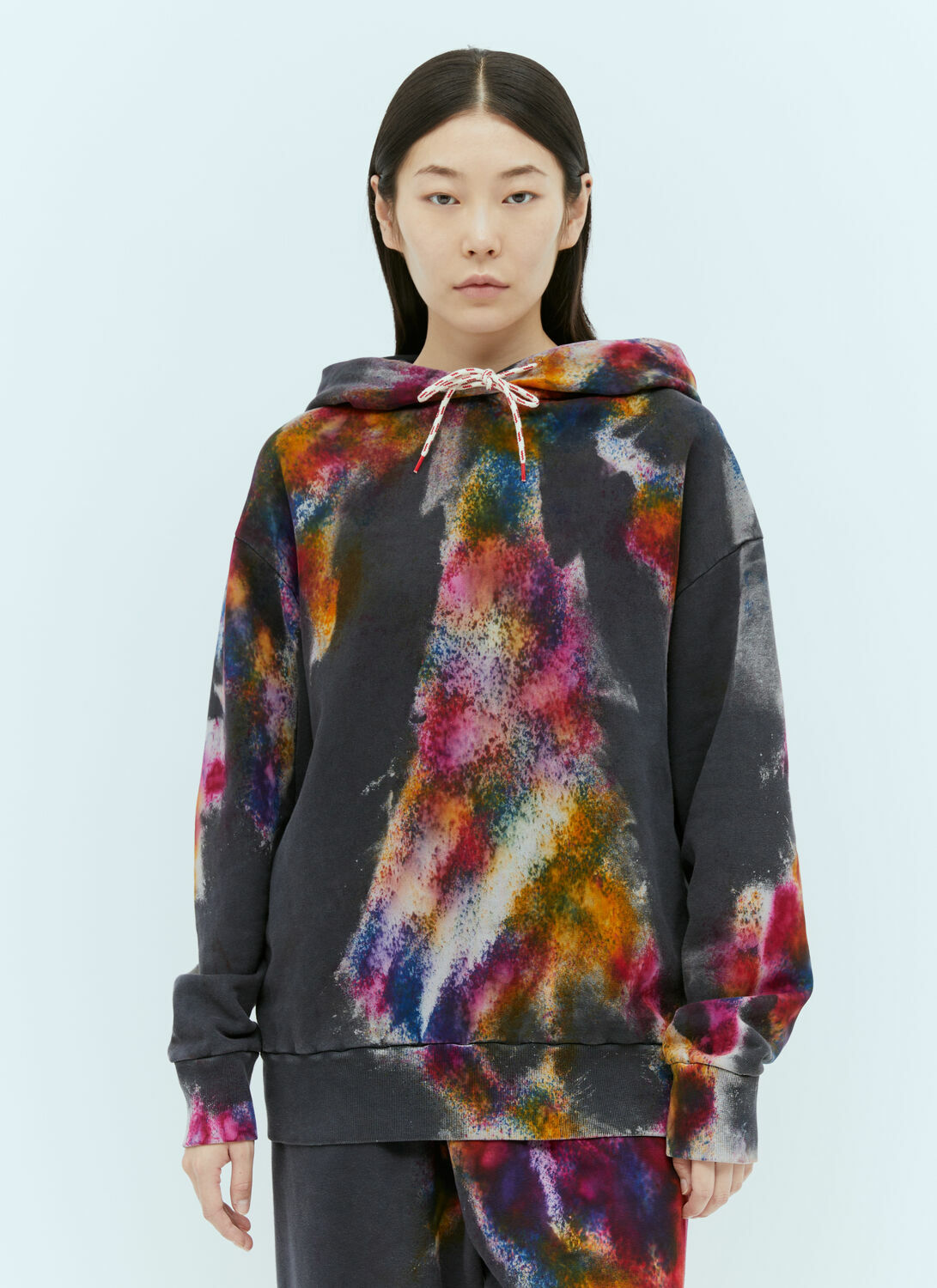 Aries Colourspray Hooded Sweatshirt
