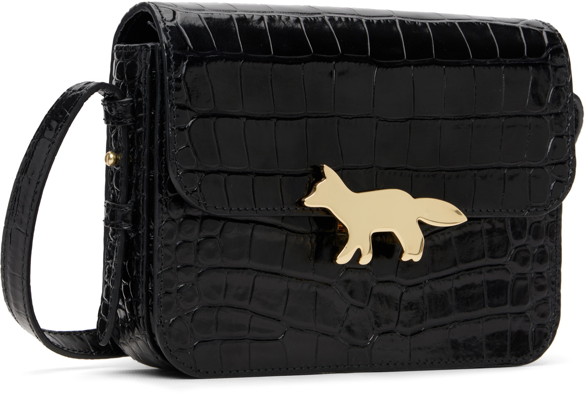 Maison Kitsuné Black Edie Bag