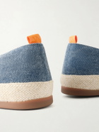Mulo - Linen Espadrilles - Blue