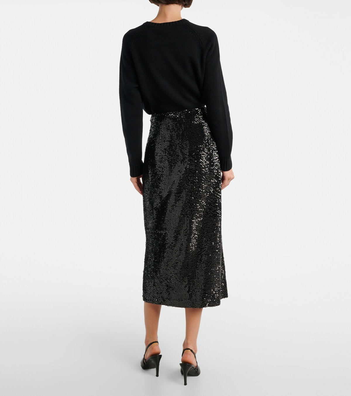 Emilia Wickstead Sequined pencil skirt