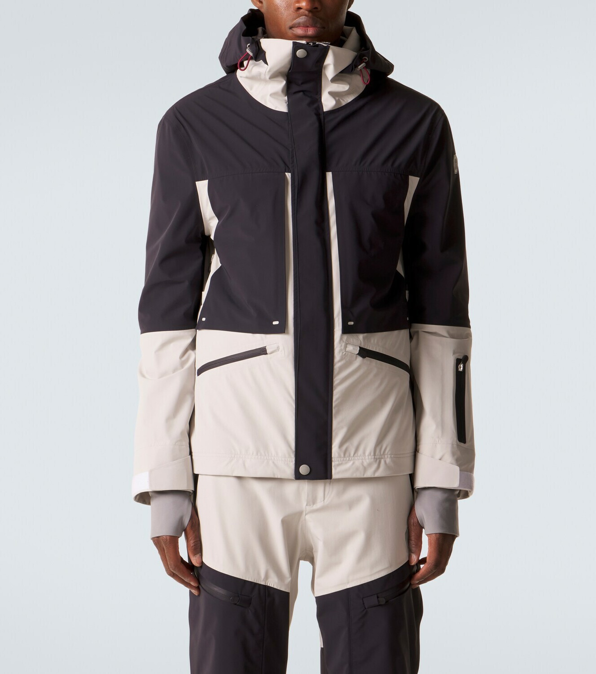 Brunello Cucinelli Hooded ski jacket