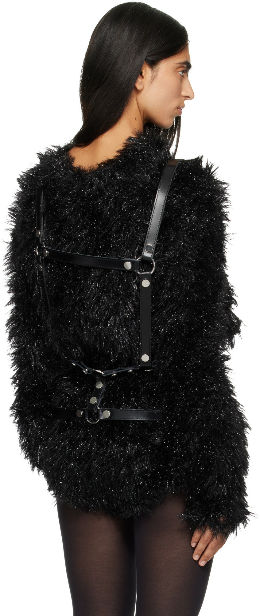 Junya Watanabe Black Leather Harness