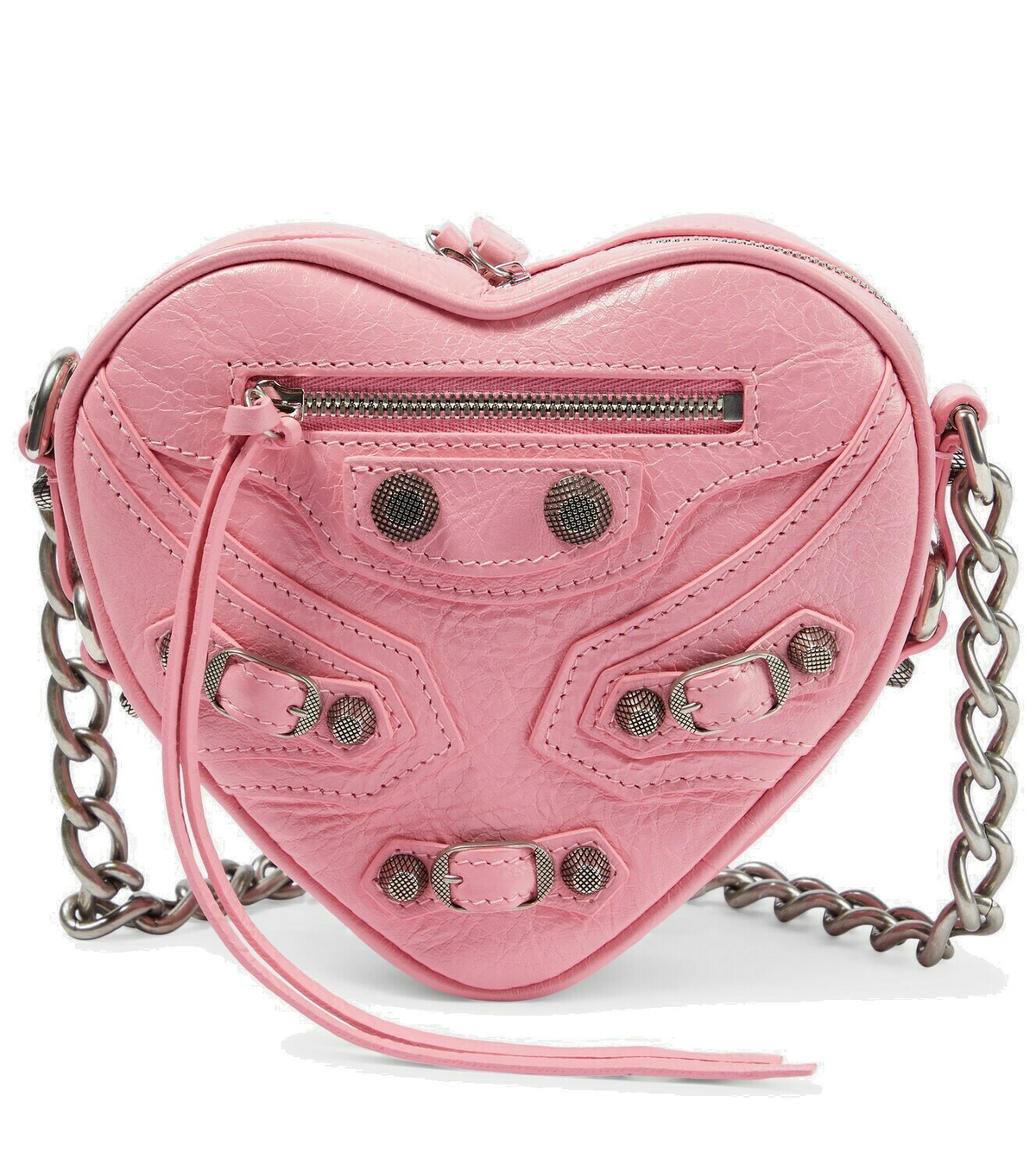 Balenciaga - Le Cagole Heart Mini leather crossbody bag Balenciaga